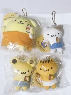 むにゅぐるみ　ポムポムプリン　ほかほかリラックスタイム　サンリオ　プリン