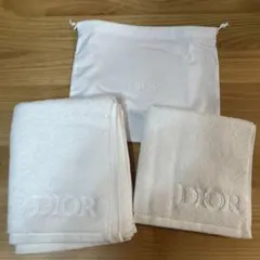 DIOR ディオール ノベルティ タオルセット