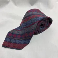 チ*ワ様 【MISSONI】シルク100% チェック柄 ネクタイ