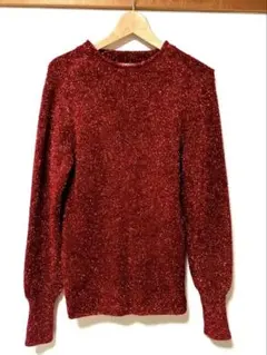 ZARA ラメ入り長袖セーター