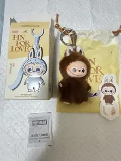 新品正規品 ラブブ ぬいぐるみ イニシャル PIN FOR LOVE L