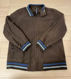 BEAMS archiveストライプリブ ジップアップジャケット