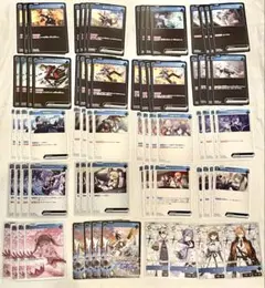 電撃文庫 ブースターRR以下4コン TDノーマル4コン 先行後攻マーカー2枚 電撃文庫 ブースターRR以下4コン TDノーマル4コン 先行後攻マーカー2