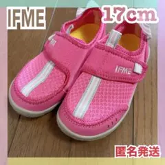 新品 IFME 17cm 靴 サンダル キッズ 子供 ブランド 女の子 ピンク