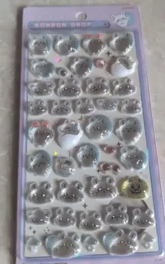 モモンガ　ボンボンドロップシール