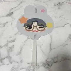 다님 ダニム NCT127 イリチル ジャニー ウサギ ミニうちわ