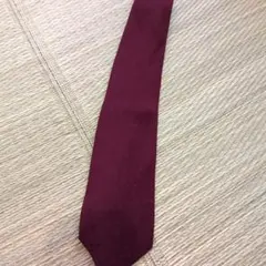 ボルドーカラー メンズ ネクタイ　フェンデー　ビィンテージ