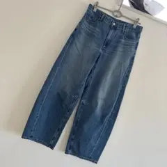 ジーユー　バレルレッグデニム　X L デニムパンツ
