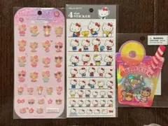 ハローキティ 4サイズ 夏シール ミルキーメロウシール 3点セットのサムネイル