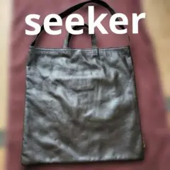 再値下げ seeker 2way レザートートバッグのサムネイル