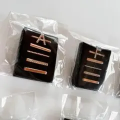 Apple Watch バンド チャーム イニシャル ピンクゴールド F