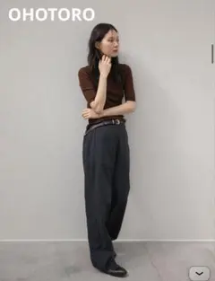 OHOTORO Asa Belted Pants - メルカリ