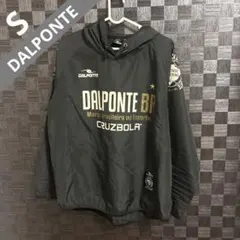 DALPONTE ピステ パーカー ブラック メンズS サッカー フットサル