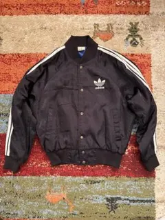 【希少】adidas 90s 短丈 ボンバージャケット デサントタグ