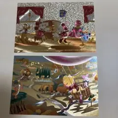東京ディズニーランド ポストカード 2枚セット