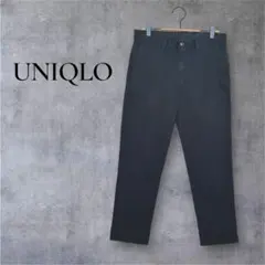 UNIQLO ユニクロ チノパン テーパードパンツ メンズ ブラック シンプル