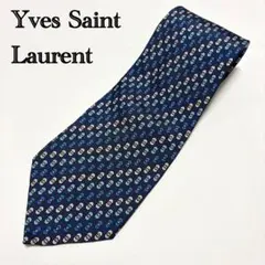 【Yves Saint Laurent イヴ・サンローラン】ネクタイ シルク