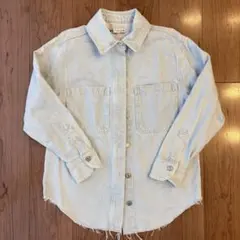 ZARA ライトブルー デニムジャケット