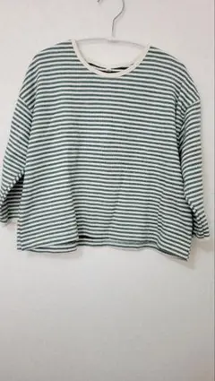 kokokids mtm ボーダー　緑　Lサイズ　韓国こども服