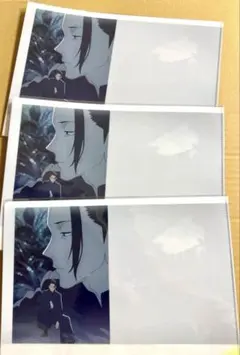 呪術廻戦　懐玉・玉折　ED クリアファイル　夏油傑　3枚セット