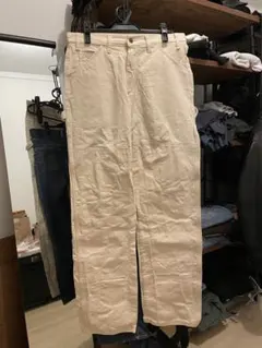 90s アメリカ製 ディッキーズ　ダブルニー　デットスック 32×32