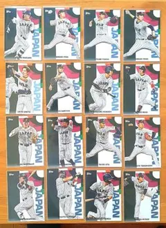 侍ジャパン　2023wbc topps　カード　16枚