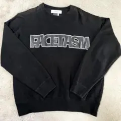 ✨希少✨ ファセッタズム FACETASM トレーナー スウェット 黒 ブラック