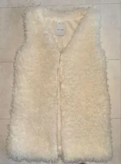 AZUL by moussy フリースノースリーブベスト