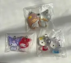 【匿名配送】サンリオ　なかよしドロップチャーム・ 3個セット