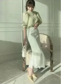 最終値下げ！エイミーイストワール　レースマーメイドスカート