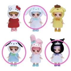 ぷちリカちゃん　サンリオ　3点セット