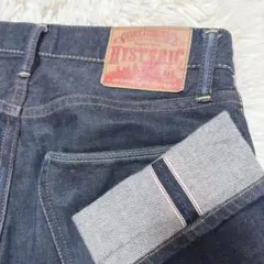 HYSTERIC GLAMOUR ストレート スタッズ セルビッチ デニム 赤耳のサムネイル