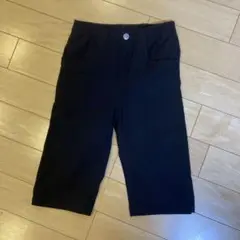 キッズ　黒　ハーフパンツ 170cm