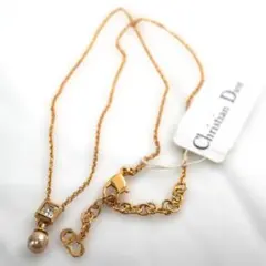 7829 Christian Dior ネックレス パール ゴールド - メルカリ