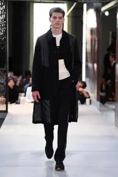 【良品】バーバリー　ステンカラーコート　ロング　カシミヤ混　黒　ブラック　M相当 2026年最新】BURBERRY カラー：ブラック系 ステンカラーコートの人気