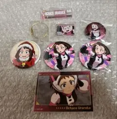 僕のヒーローアカデミア　ヒロアカ　お茶子　缶バッジ　キーホルダー　ステッカー