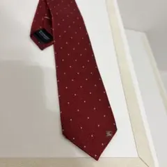 BURBERRY BLACK LABEL ボルドー ドットネクタイ