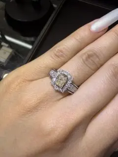GIA鑑定書・保証書】ダイアモンド1.01ct 7号指輪ピンクダイア - メルカリ