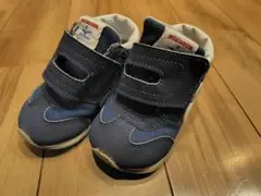 ミキハウス×ミズノ ネイビー スニーカー　13cm