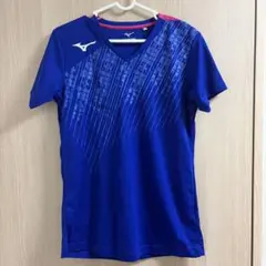 Mizuno バレーボール シャツ 青