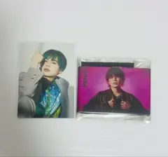 BE:FIRST マナト　トレーディングカード　スクエア缶バッジ