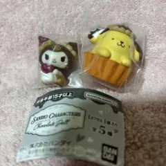 サンリオキャラクターズ　チョコレートドール　クロミ、ポムポムプリン