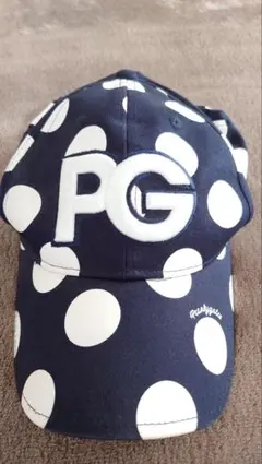 PEARLY GATES ゴルフキャップ ドット柄