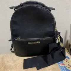 Maison de FLEUR リュック ブラックのサムネイル