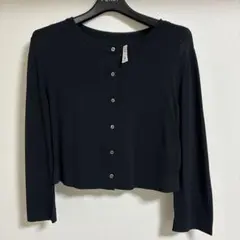 フォクシー　アッパースタンダード　カーディガン　　ブラック　40