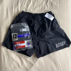 アメリカ軍 ARMY IPFU ナイロンショーツ M 黒 Deadstockのサムネイル