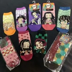 鬼滅の刃 キッズ靴下 9足セット　新品未使用