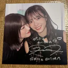 ◾️オリジナル額付き！小坂菜緒直筆サイン入りアナログ盤サイズのソロ写真！◾️ ◾️オリジナル額付き！小坂菜緒直筆サイン入りアナログ盤サイズのソロ