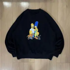 美品 THE SIMPSONS スウェット ブラック Lサイズ ザ・シンプソンズ
