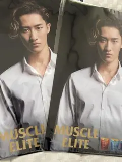 ZAVAS MUSCLE ELITE クリアファイル 2枚セット